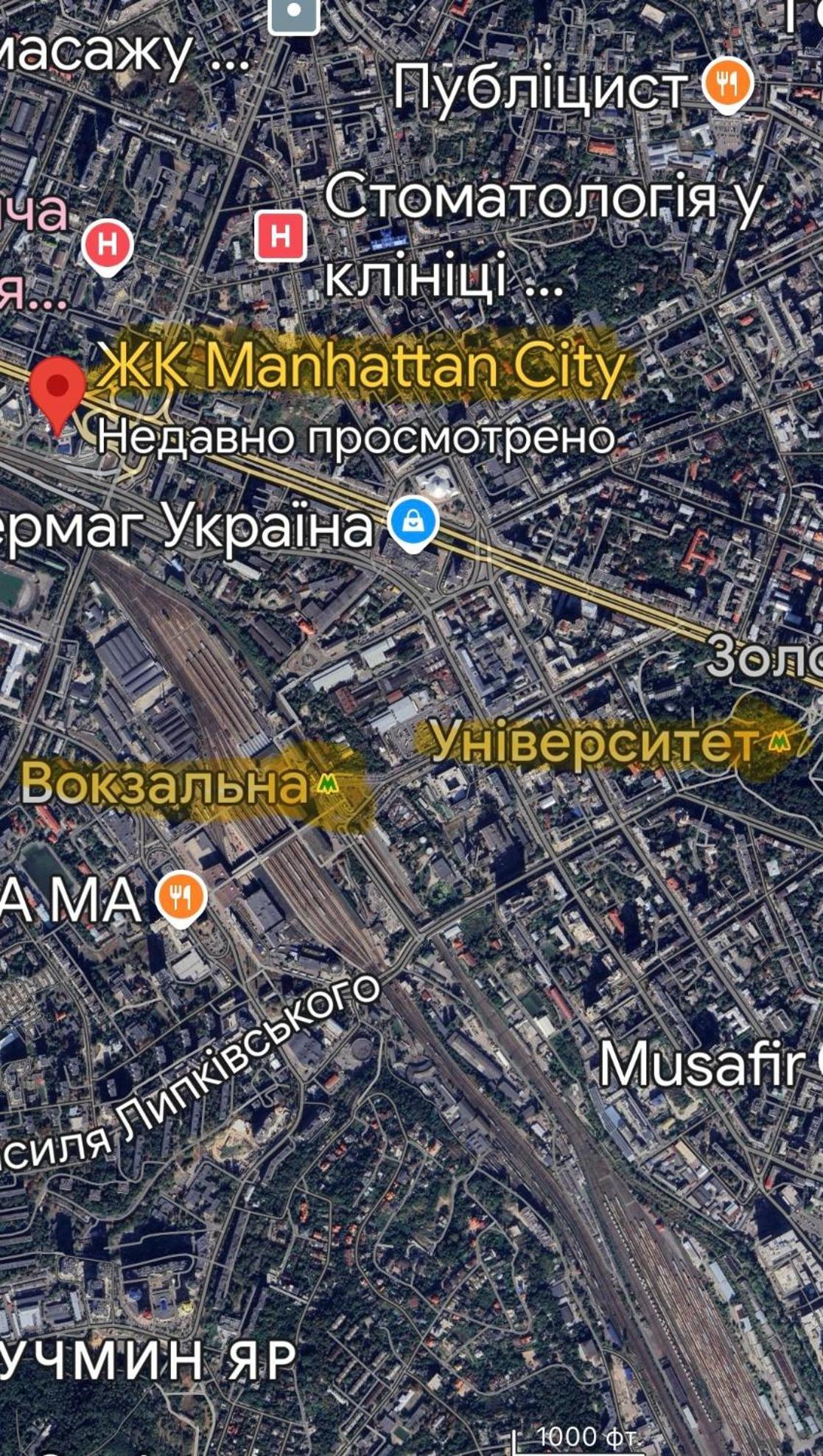 קייב Apart Manhattan City Проспект Берестейський 11 Parking מראה חיצוני תמונה